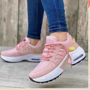 LYNN - Baskets compensées vulcanisées à lacets