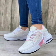 LYNN - Baskets compensées vulcanisées à lacets