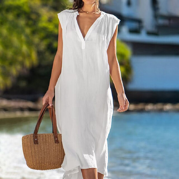 AVERY - Robe col V