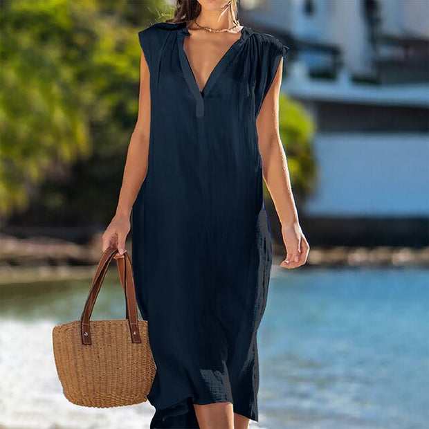 AVERY - Robe col V
