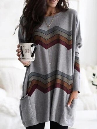 ELAINE - Pull long pour femme