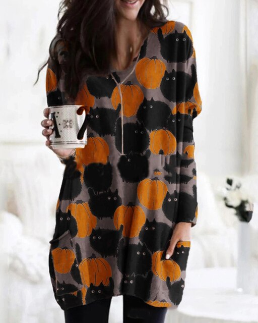 ELAINE - Pull long pour femme