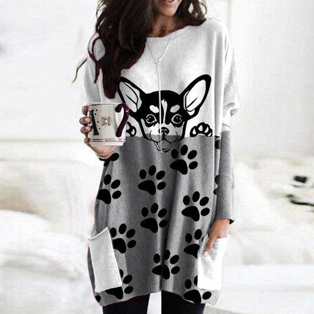ELAINE - Pull long pour femme