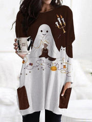 ELAINE - Pull long pour femme