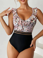 LOTTA - Badeanzug mit Leopardenmuster