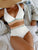 SCARLETE - Strap Tape Badeanzug