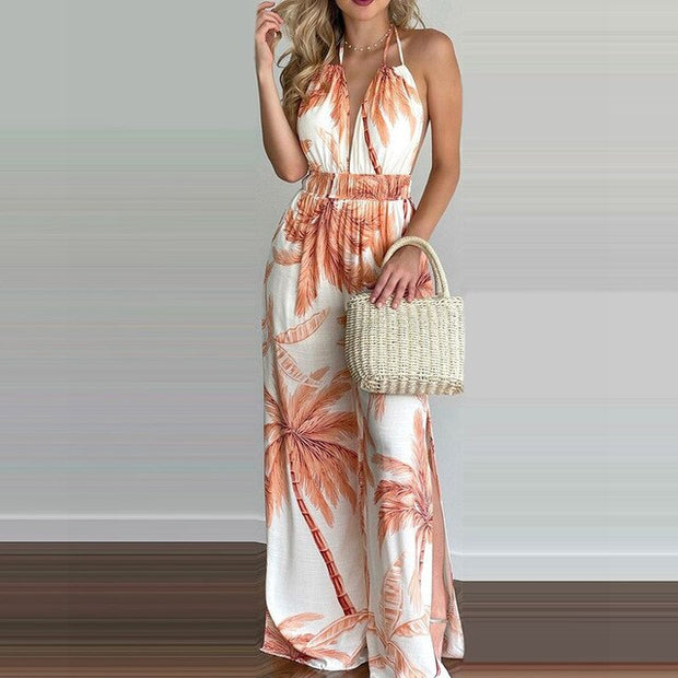 SOPHIE - Eleganter bunter Jumpsuit