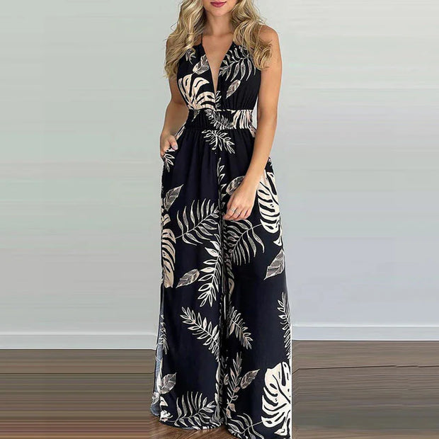 SOPHIE - Eleganter bunter Jumpsuit