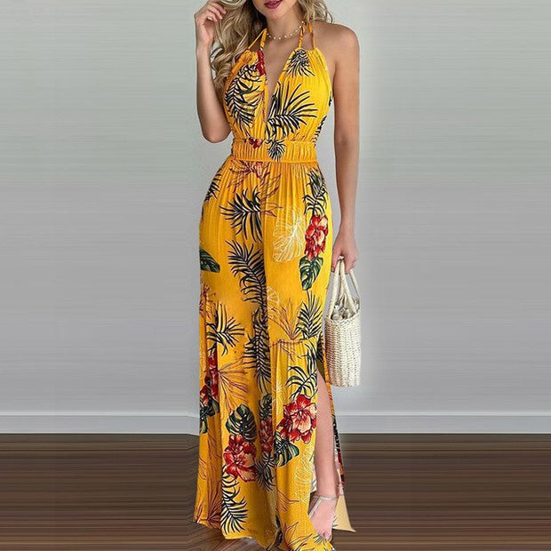 SOPHIE - Eleganter bunter Jumpsuit