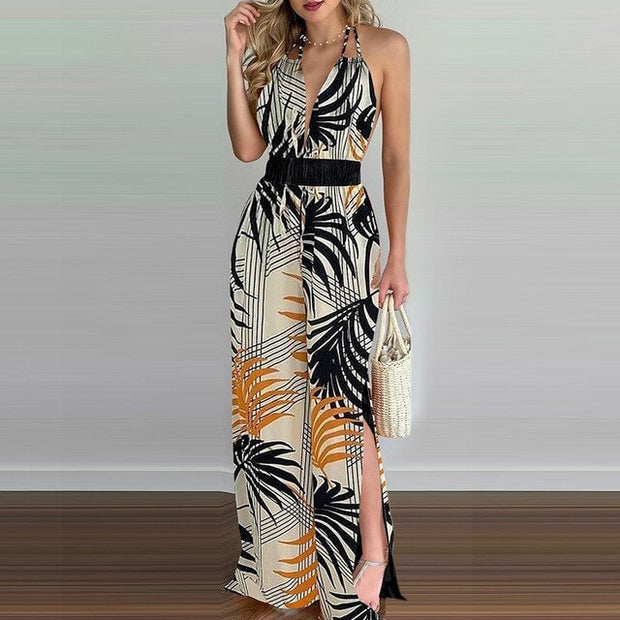SOPHIE - Eleganter bunter Jumpsuit