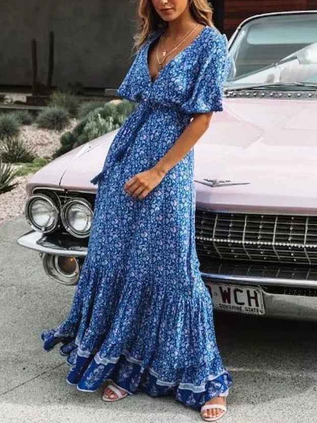 ALLISON - Bohème Maxikleid