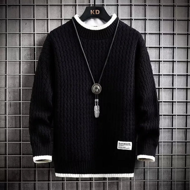 Nolan - Pull en maille douce pour homme