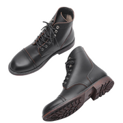 Bottines en cuir naturel Gait