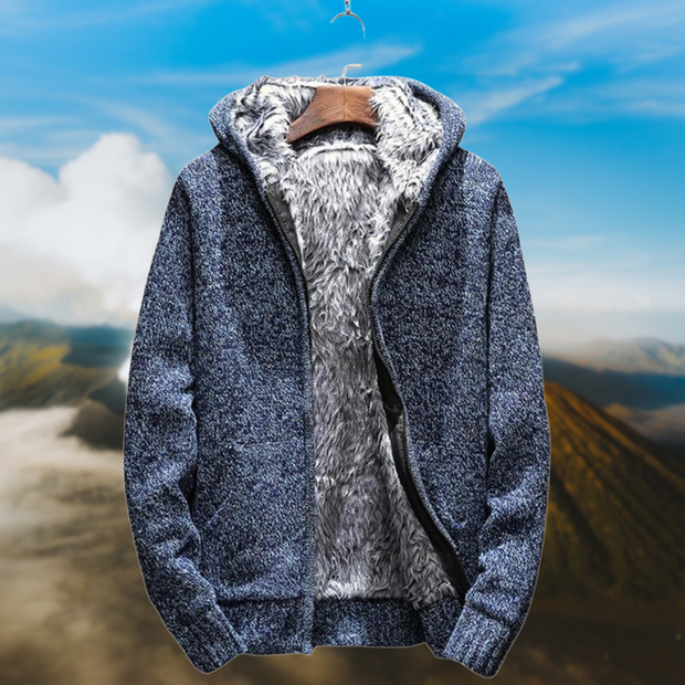 Brio | Veste d'hiver en fausse fourrure pour homme