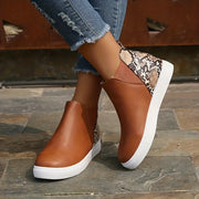 Monroe - Bottes femme à motif peau de serpent