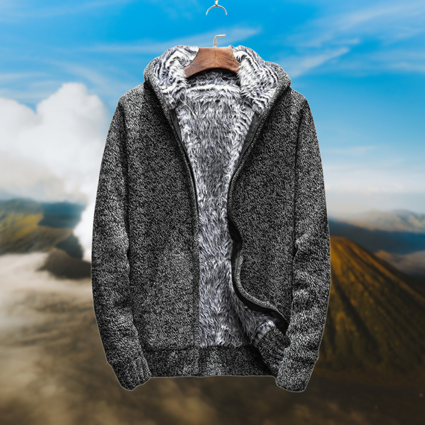Brio | Veste d'hiver en fausse fourrure pour homme