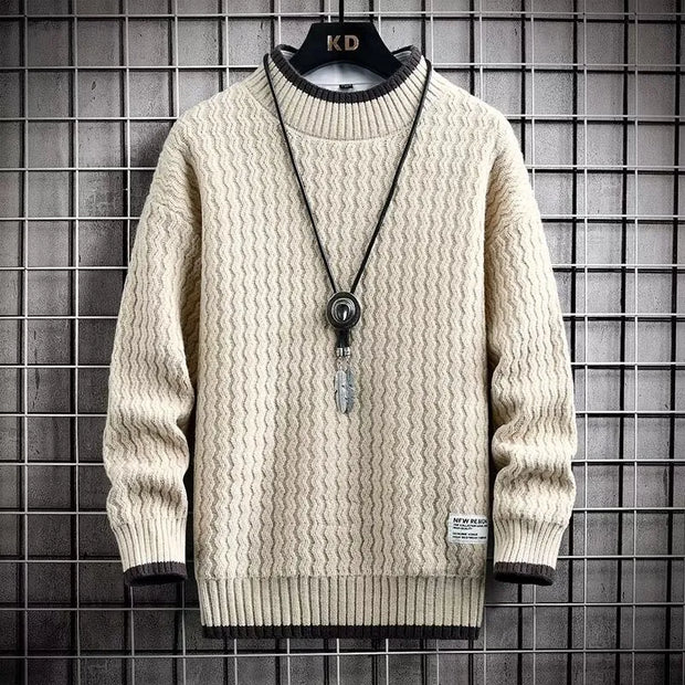 Nolan - Pull en maille douce pour homme