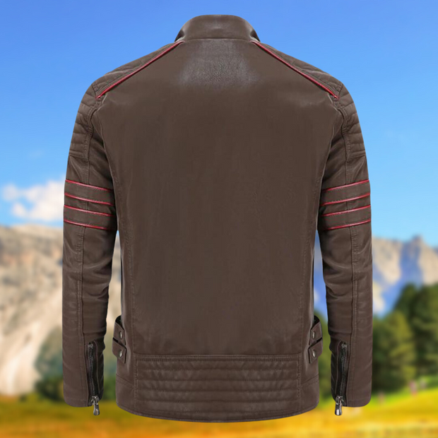 Pimpant | veste en cuir pour homme