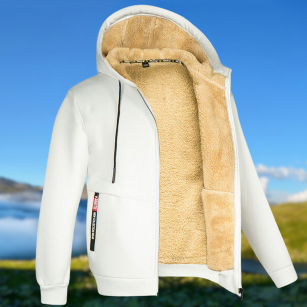Saleté | Veste à capuche doublée pour homme