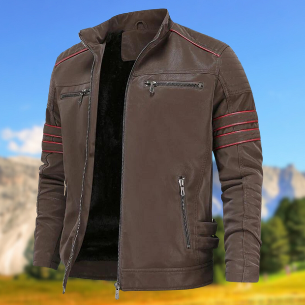 Pimpant | veste en cuir pour homme