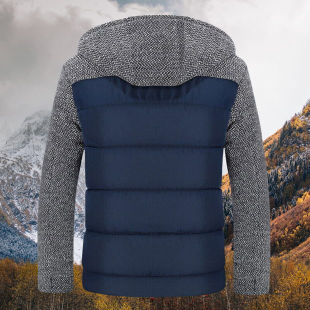 Artisanat | Veste d'hiver avec doublure en peluche pour homme