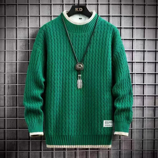 Nolan - Pull en maille douce pour homme