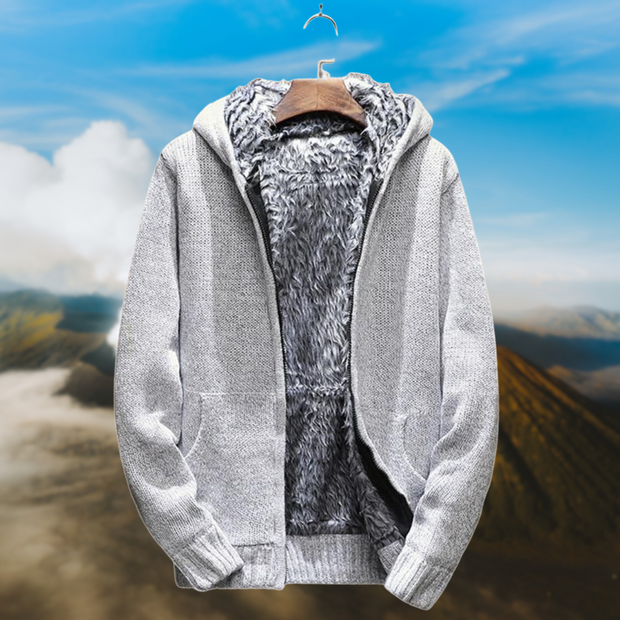 Brio | Veste d'hiver en fausse fourrure pour homme