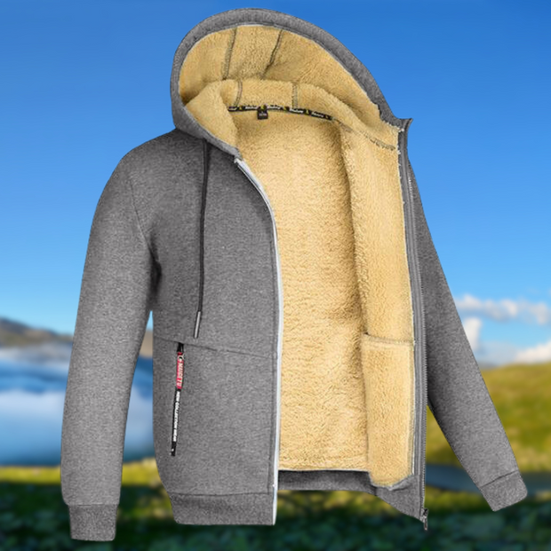 Saleté | Veste à capuche doublée pour homme