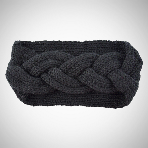 Hester - Winter-Stirnband aus Wolle gestrickt
