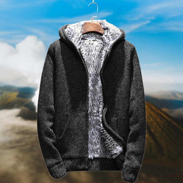 Brio | Veste d'hiver en fausse fourrure pour homme