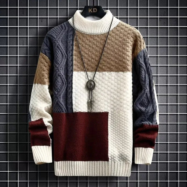 Nolan - Pull en maille douce pour homme