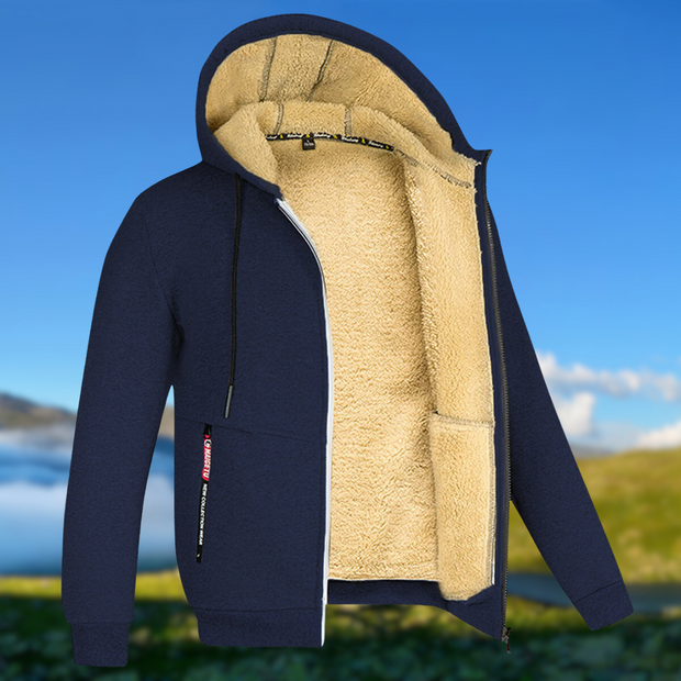 Saleté | Veste à capuche doublée pour homme