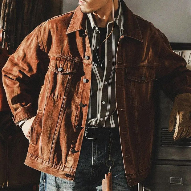 Ali | Vintage Denim Jacke