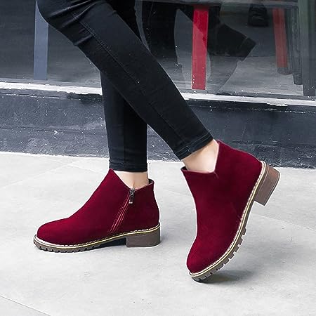 LIYA - Bottes femme avec zip latéral