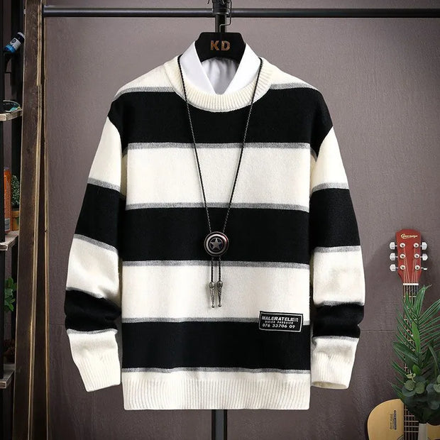 Nolan - Pull en maille douce pour homme