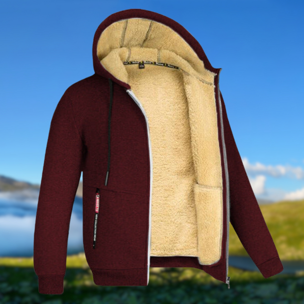 Saleté | Veste à capuche doublée pour homme