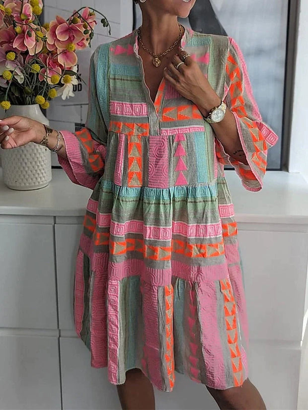 Mabel - Robe midi élégante