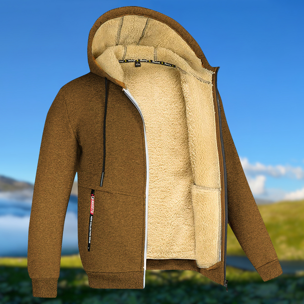 Saleté | Veste à capuche doublée pour homme