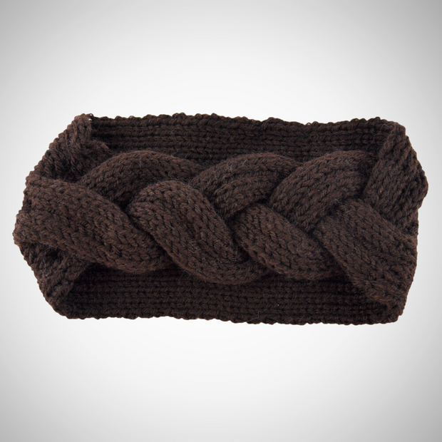 Hester - Winter-Stirnband aus Wolle gestrickt