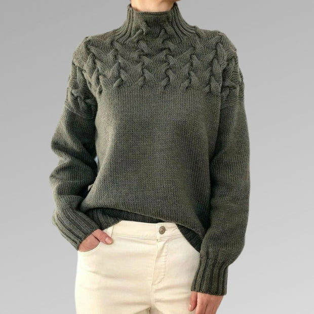 Matilda - Pull col roulé élégant et chaud