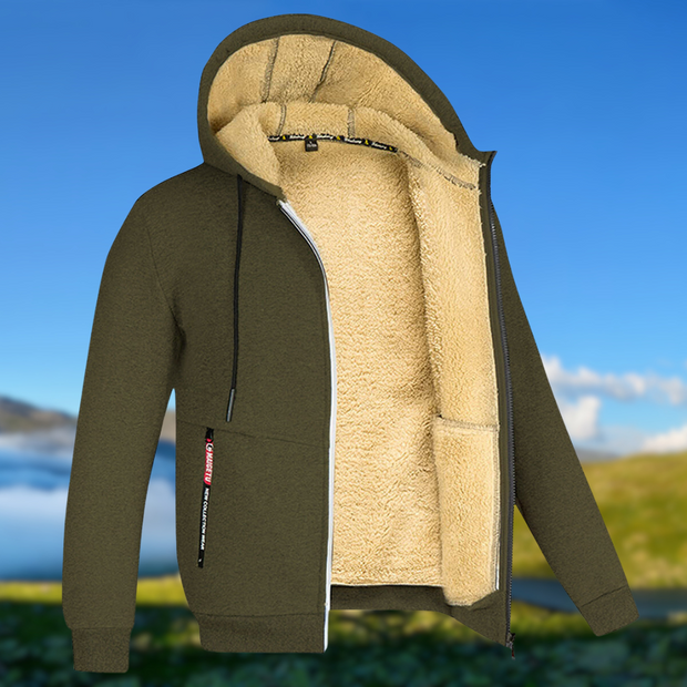 Saleté | Veste à capuche doublée pour homme
