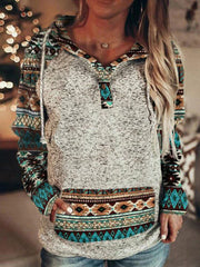Francine - Ethnische Retro-Hoodies