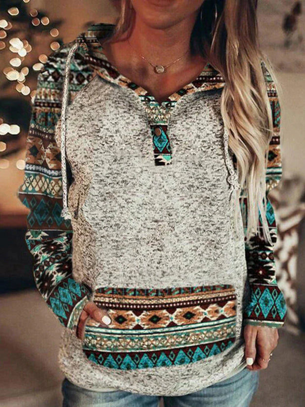Francine - Ethnische Retro-Hoodies
