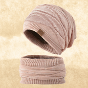 IRIS - Ensemble bonnet, écharpe et chapeau d'hiver