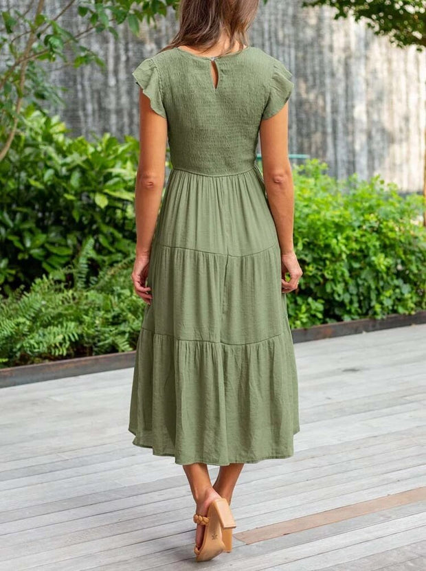 FAITH - Robe élégante à col rond