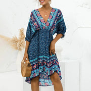 LAILA - Robe à imprimé floral