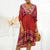 LAILA - Robe à imprimé floral