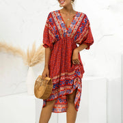 LAILA - Robe à imprimé floral