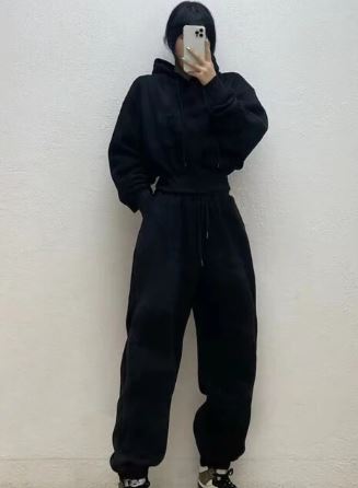 Ruth - Damen-Fleece-Trainingsanzug-Set
