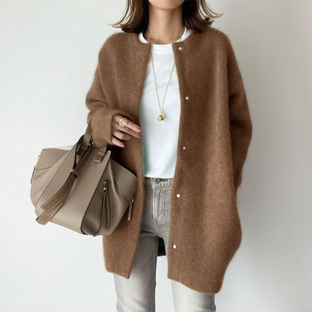 Fawn - Cardigan classique confortable pour femme